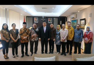 Mantapkan Persiapan RLF, Kappija-21 Adakan Kunjungan ke Menteri Perindustrian