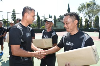 Fun Game Tenis, Sambut HUT Korem Bhaskara Jaya ke-53