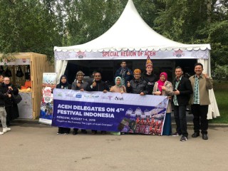 Pemprov Aceh Ikuti Festival Indonesia di Moscow