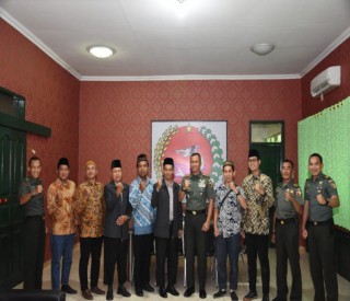 LDII Surabaya Sowan Ke Korem Bhaskara Jaya