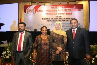 Di Hadapan Anggota DPD RI, Gubernur Khofifah Paparkan Strategi Dan Tanggung Jawab Menjaga Kedaulatan NKRI