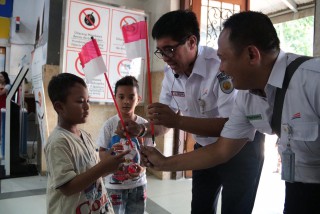 Semarak Peringatan Hari Santri Nasional Di Stasiun Gubeng