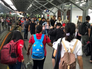 Selama Nataru KAI Daop 8 Angkut 837.588 Penumpang