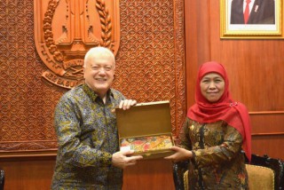 Terima Dubes Australia, Gubernur Jatim Tawarkan Kerjasama Vokasi dan Kemaritiman