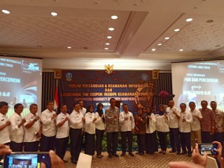 Dilaunching, Jatim Jadi Provinsi Pertama Bentuk Tim Reaksi Jatimprov - CSIRT
