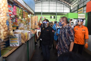 Pasar Oro Oro Dowo Malang Jadi Percontohan Penerapan New Normal