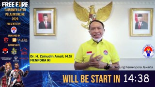 Turnamen Fire Free 2000 Untuk Pelajar Indonesia Resmi di Buka Menpora