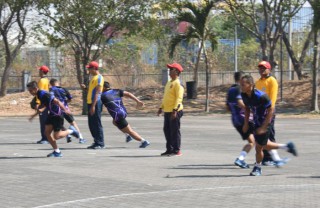 Siswa Diktukpa Angkatan-49 Pusdiktek Kodiklatal Laksanakan Samapta Akhir