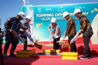 Pembuktian Komitmen, Grand Dharmahusada Lagoon Topping Off Juli ini