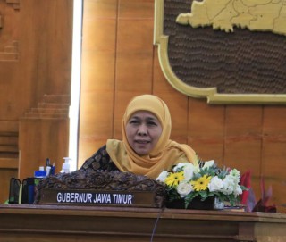 Gubernur Khofifah Buka Virtual Expo SMA Double Track