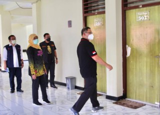 Gubernur Khofifah Pastikan Kesiapan BPSDM Jatim Jadi Tempat Isolasi Pasien Covid-19 Pasca Rawat