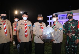 Kegiatan Perkemahan Pertama di Era Pandemi Covid-19