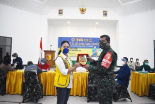 Korem 084/Bhaskara Jaya gandeng Lions Club Surabaya gelar Vaksinasi.