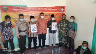Kopral TNI AD Lolos Menjadi Kades Karang Leman Kec Tragah Bangkalan.