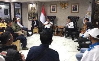 Bertemu Silahturahmi dengan PPWI, Ketua DPD-RI La Nyalla Mattalitti Ceritakan Pengalaman Hidupnya