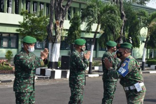 Danrem 084/Bhaskara Jaya Halalbihalal Bersama Anggota Korem 084/Bhaskara Jaya