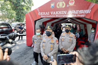 Kapolda: Ada 503 Gerai Vaksinasi di Jatim untuk percepatan Vaksinasi