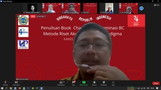 Unitomo Press Luncurkan Book Chapter Lewat Webinar