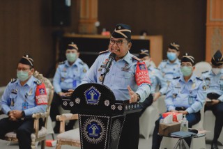 Perkuat Mental Pegawai, Inspektur Jenderal Tekankan Keajaiban Berbagi