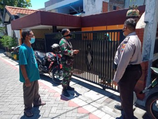 Tak Kenal Waktu Babinsa Terus lakukan Tracing Kontak Erat Bersama Stakholder Terkait di Wilayah