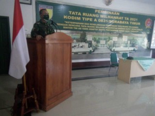 Kodim Tipe A 0831/Surabaya Timur Pembinaan Tata Ruang Ta 2021