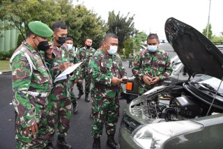 Korem 084/Bhaskara Jaya adakan pemeriksaan kendaraan dinas