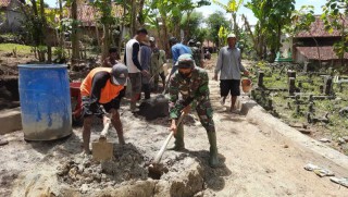 TMMD Ke-112 Kodim 0826 Pamekasan Permudah Mobilitas Warga