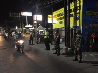 Koramil Benowo Bersama Tiga Pilar Laksanakan Kegiatan Monitoring
