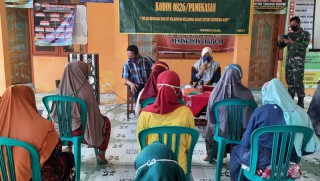TMMD Ke-112 Kodim 0826 Pamekasan Gelar Penyuluhan BPJS Kesehatan