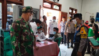 Sinergitas Tiga Pilar Tambaksari Pantau Vaksinasi di Wilayah