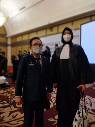 Pelantikan dan Pengambilan Sumpah Anggota Advokat Baru Peradi Digelar Dengan Prokes Ketat