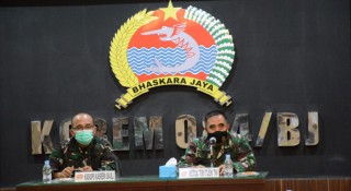 KOREM 084/BHASKARA JAYA TERIMA KUNJUNGAN TIM PEMANTAUAN DAN ASNIS DARI ITJEN TNI