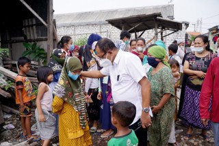 Wakil Walikota Armuji Respon Cepat Pengaduan masyarakat Tambak Asri Selatan terkait Jalan kampung