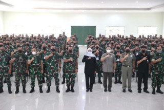 Ini Pesan Gubernur Khofifah untuk Dandim Se-Indonesia Atasi Persoalan di Daerah