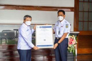 Konsisten terapkan Protokol Kesehatan Ketat, KAI Kembali Pertahankan Safe Guard Label SIBV