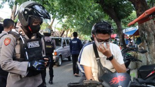 Polwan Polres Pasuruan Laksanakan "Pamor Keris