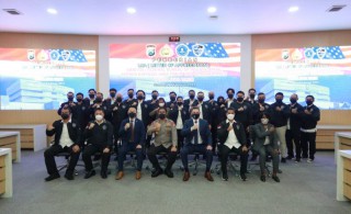 Polda Jatim Dapat Penghargaan Dari FBI Karena Telah Ungkap Kasus Situs Palsu Bansos AS