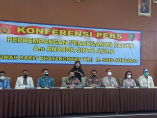 Optimalkan Kesembuhan Sinta Aulia, RS Polri Bentuk Tim Berisikan Ahli dan Pakar