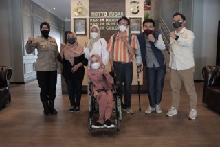 Polresta Malang Kota Wujudkan Mimpi Penyandang Disabilitas