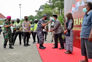 Pemberangkatan Bakti Sosial 30 Tahun Pengabdian Persada AKABRI 92 Jawa Timur