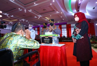 Akselerasi Vaksin Booster, Kapolri: Agar Imunitas Warga Meningkat Sehingga Tekan Laju Covid-19