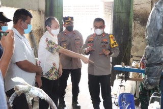 Kapolres Nganjuk : “ Sejauh ini Stok Minyak Goreng di Kabupaten Nganjuk Aman….”