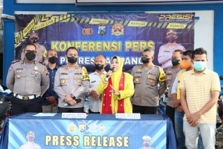 Jelang Bulan Suci Ramadhan, Polres Sampang Amankan 40 Ranmor di Arena Balap Liar