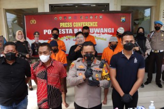 Curi 13 Ekor Sapi, 5 Orang Sindikat Pecurian Sapi di Banyuwangi Diciduk Polisi