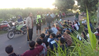 Respon Cepat Tindaklanjuti Pengaduan Masyarakat, Polres Nganjuk Berhasil Mengamankan Puluhan Motor Balap Liar