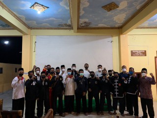 Ciptakan Situasi Kamtibmas yang Kondusif, Kapolres Madiun Cangkrukan bersama Paguyuban Pencak Silat