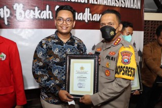 Diagram” Polresta Banyuwangi, Wujud Sinergi Polisi-Mahasiswa Dalam Jaga Kondusifitas Kamtibmas
