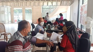 Serbuan Vaksinasi Oleh Korem 084/Bhaskara Jaya.