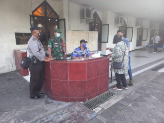 Tiga Pilar Pabean Cantian Lakukan Pengamanan Kegiatan Ibadah Jum'at Agung