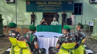 Jalin Silaturahmi Kodim 0826 Pamekasan Gelar Halal Bihalal